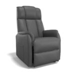 Dortmund – Relaxzetel met liftfunctie – Leder B900 Black + PU