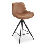 Padua - Barstoel - Leder B501 Cognac
