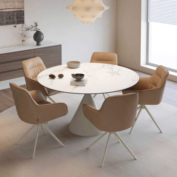 TIRANA CHAMPAGNE - CERAMIC MOUNTAIN BEIGE (145cm) - Afbeelding 3