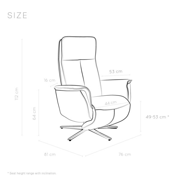 PANDORA - BULL 67 ANTRACITE Relax Lift (incl batterij) - Afbeelding 9