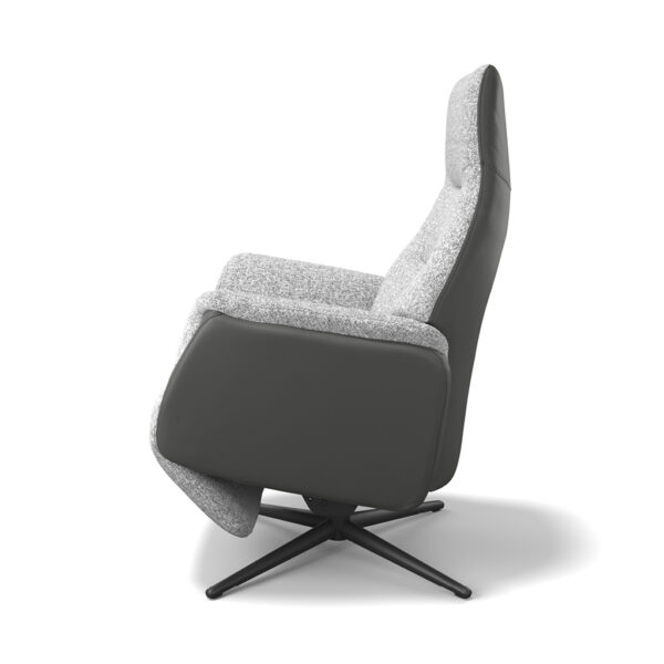SARA - LEDER B400 ANTRACITE + OASIS 40 ASH GREY (incl batterij) - Afbeelding 4