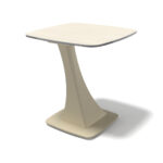 Naru – Bijzettafel keramisch – Champagne / Travertine Look MXC131