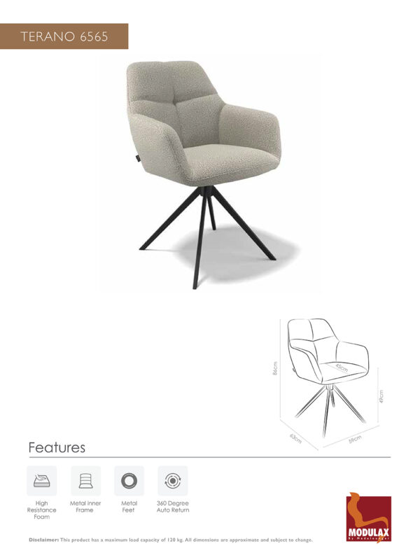 Modulax, Medalounger, stoel, eetkamerstoel, chaise, chair, eetkamer, Terano