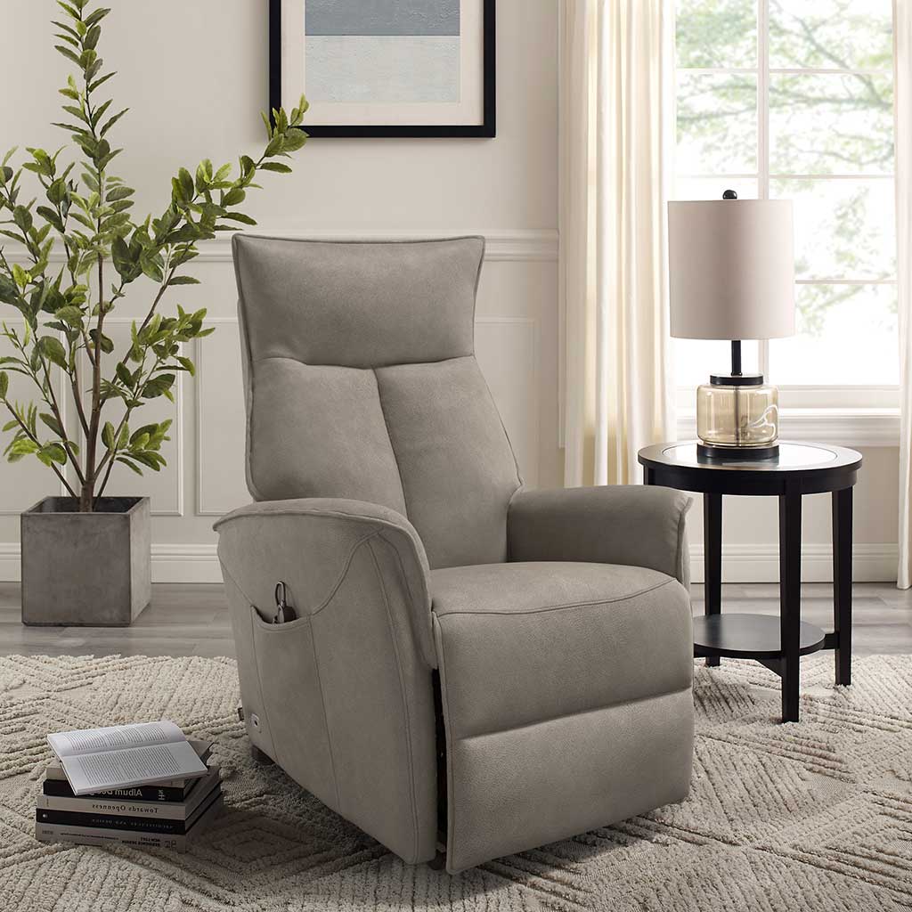 Cambridge – Relaxzetel met liftfunctie – Bull 84 Clay (incl batterij + trolley) - Afbeelding 7