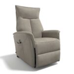 Cambridge – Relaxzetel met liftfunctie – Bull 84 Clay (incl batterij + trolley)