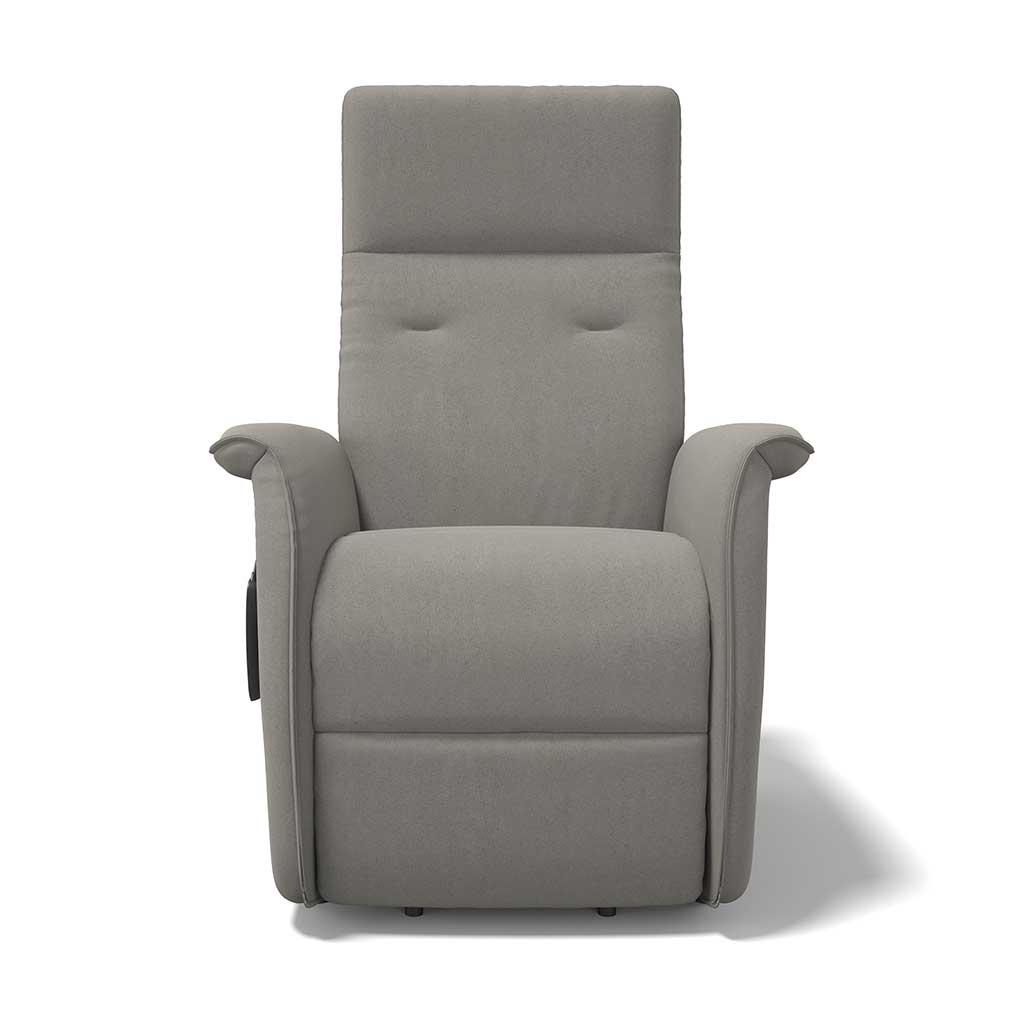 Essen – Relaxzetel met liftfunctie – Leder B967 Ash + PU - Afbeelding 2