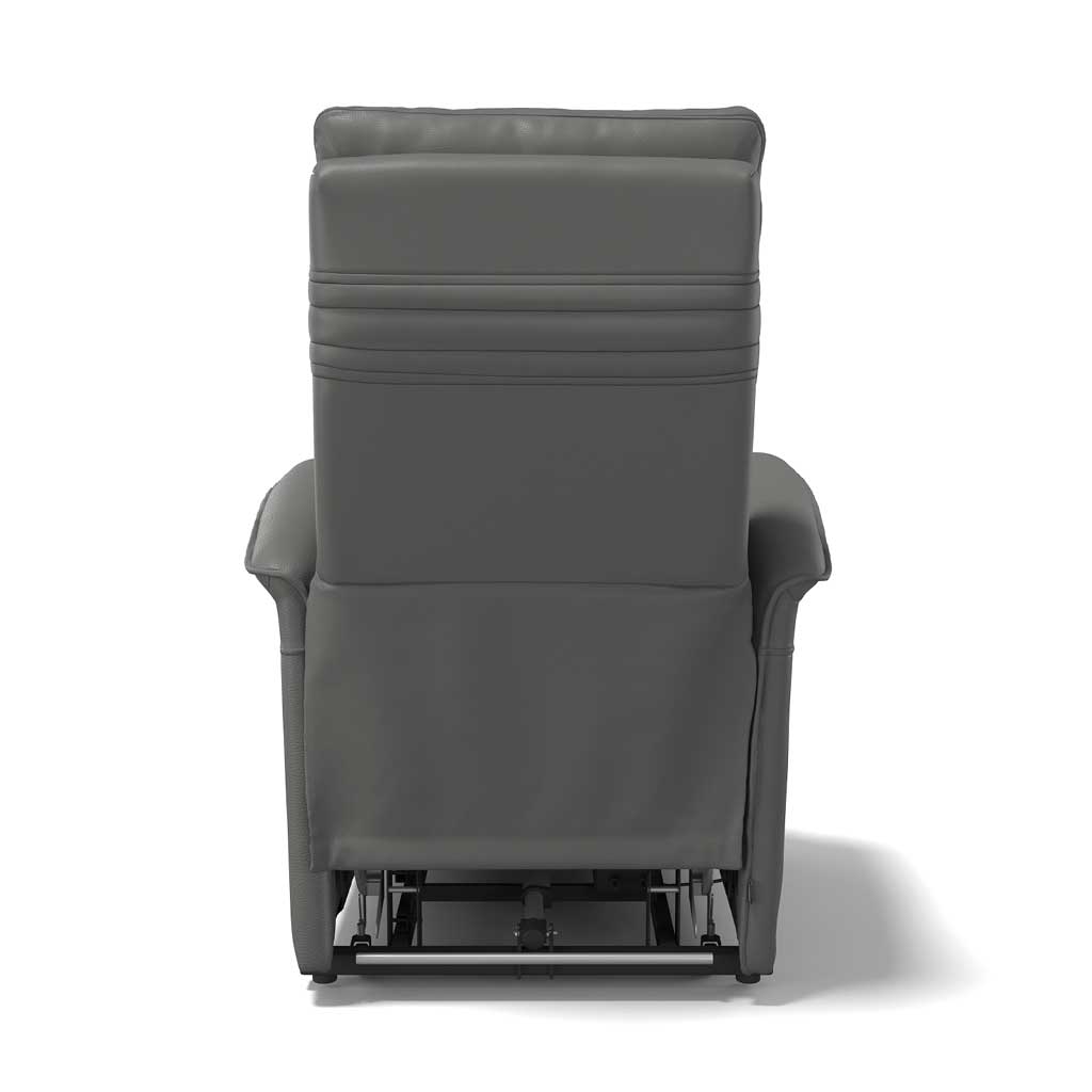 Limoges – Relaxzetel met liftfunctie – Leder B945 Antracite (incl batterij + trolley) - Afbeelding 6