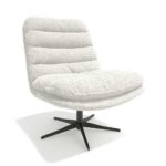 Embrace High – Draaifauteuil – Glore 102 Ecru