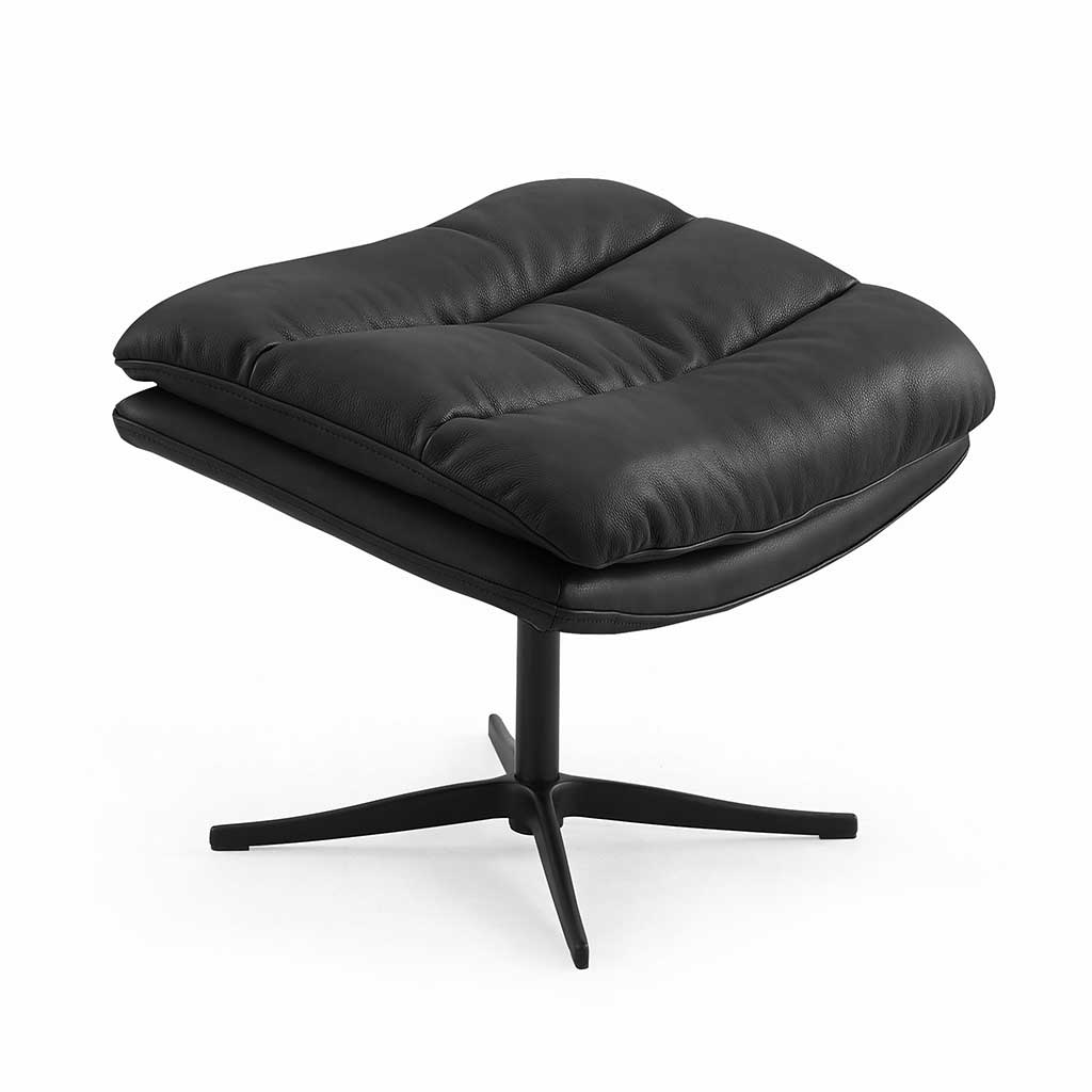 Embrace – Voetenbank – Leder B500 Black - Afbeelding 7
