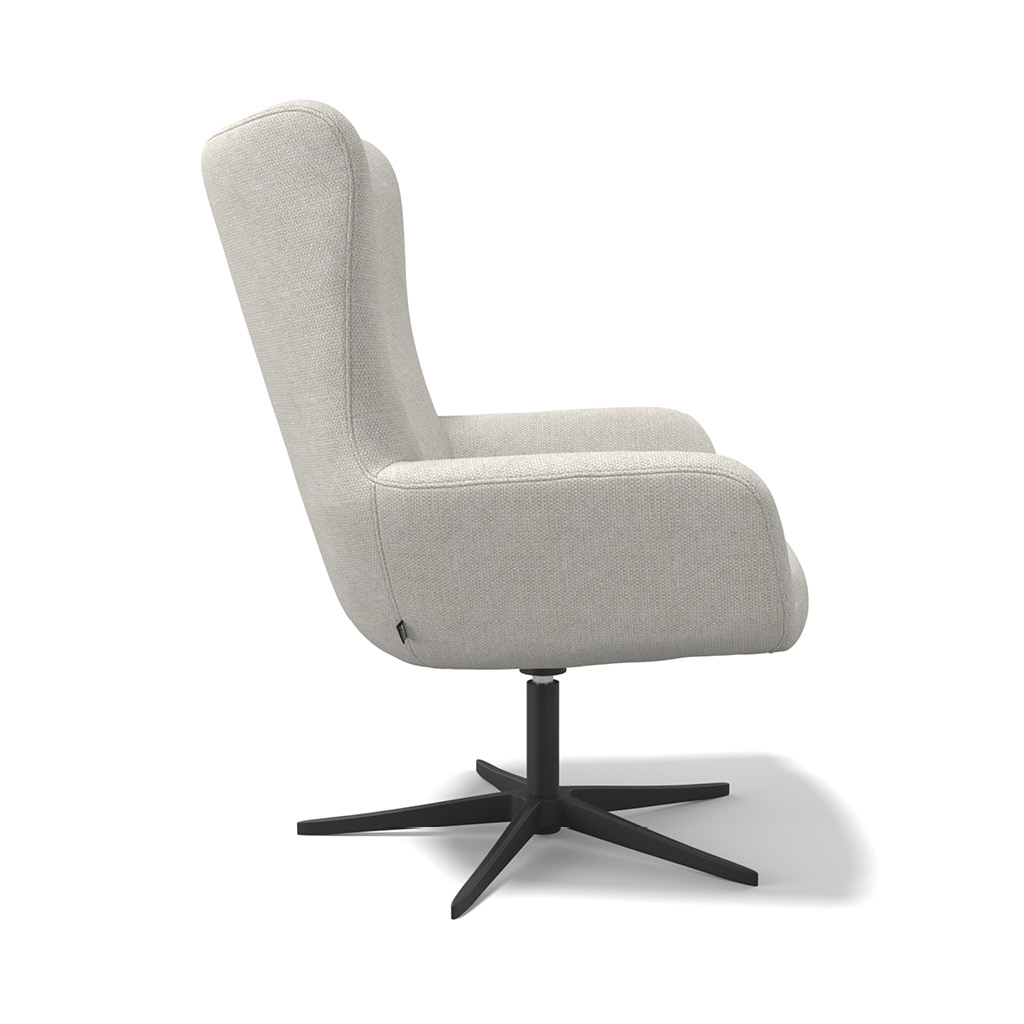 Jessy – Draaifauteuil – Mito 01 Natural - Afbeelding 2