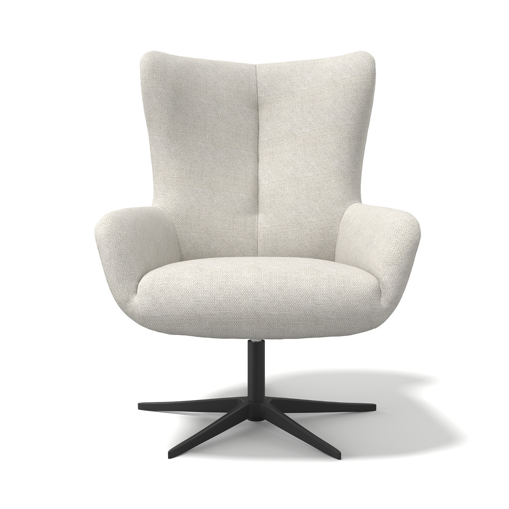 Jessy – Draaifauteuil – Mito 01 Natural - Afbeelding 6