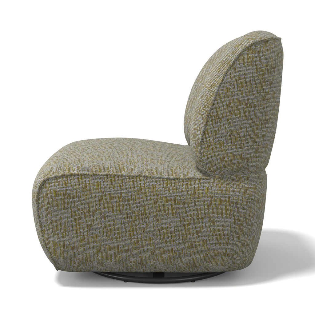 Pebble – Draaifauteuil – Be Fine 25 Pistazie - Afbeelding 4