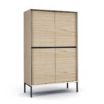 Lima – Barkast – White Wash Oak / Black MXC402 – 100