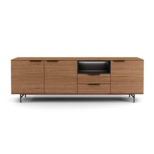 MANILLA 2102-SIDEBOARD WITH LED 240-WALNUT