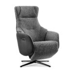 Lara – Relaxzetel 2-motorig – Bull 67 Antraciet + Sneak 65 Grey (incl batterij)