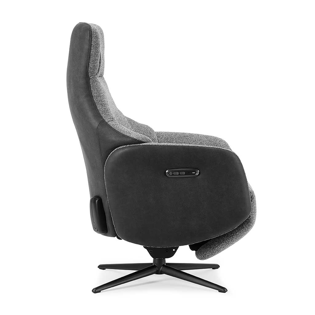 Lara – Relaxzetel 2-motorig – Bull 67 Antraciet + Sneak 65 Grey (incl batterij) - Afbeelding 2