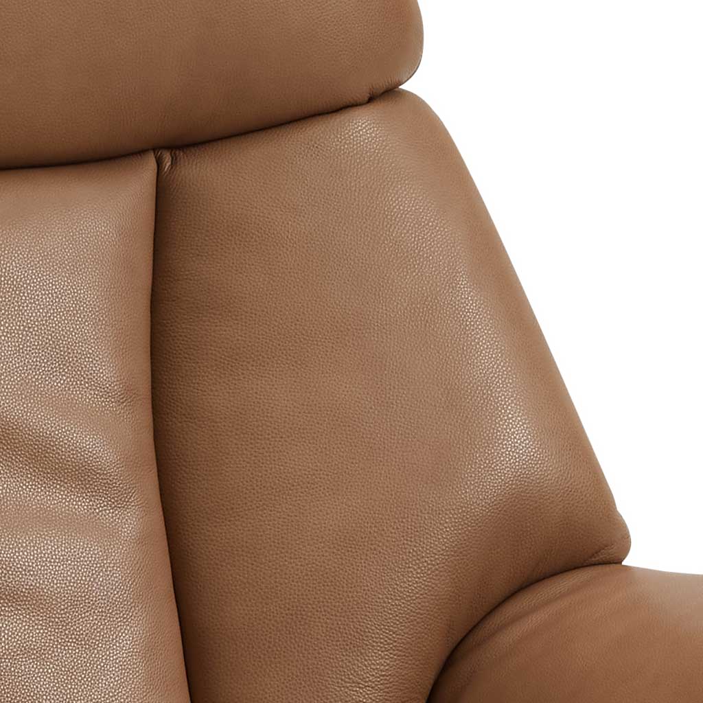 Neptunus – Relaxzetel 4-motorig – Leder B501 Cognac (incl batterij) - Afbeelding 5