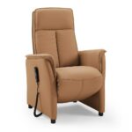 Pandora Classic “Medium” – Relaxzetel 3-motorig – Leder B947 Terra (incl batterij)