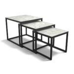 Rokko – Salontafel keramisch – Zwart / White MXC205