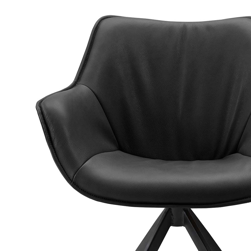 Padua - Eetkamerstoel - Leder B500 (zwart) - Afbeelding 6