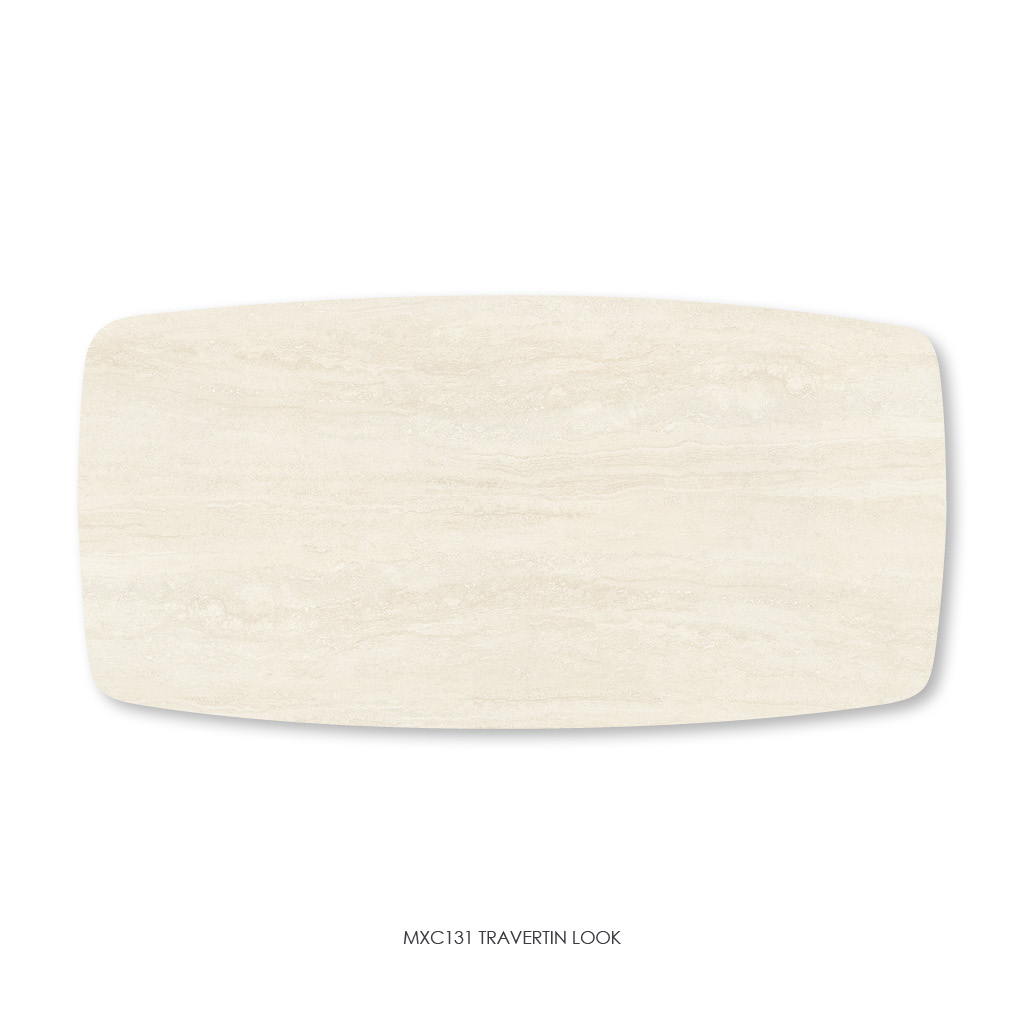 Naru – Eetkamertafel keramisch – Champagne / Travertin look MXC131 – 180 (man. verlengbaar) - Afbeelding 8