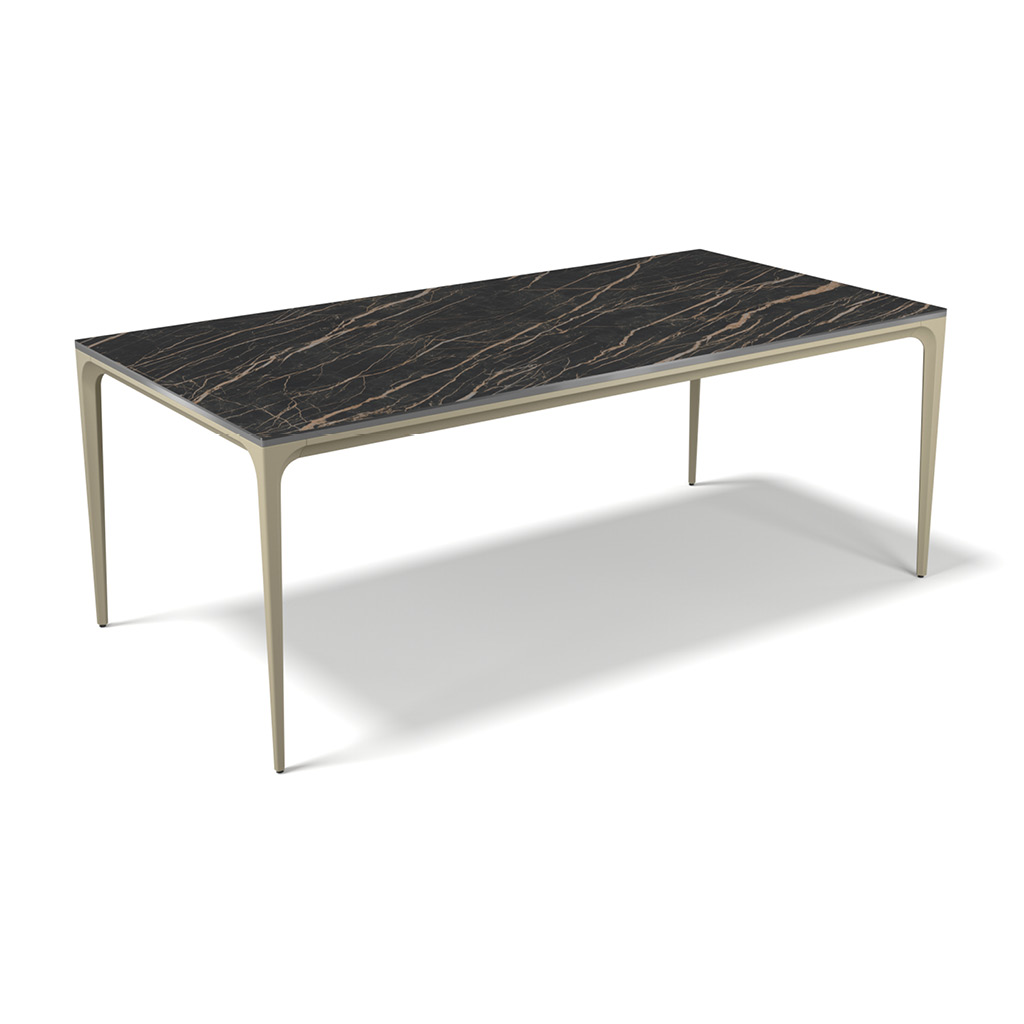 FRAME DINING TABLE YARI ATF 7222-DTF200-CHAMPAGNE FRAME - Afbeelding 6
