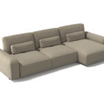 Loft – Zetelcombinatie met longchair (modulair) - San Remo 101