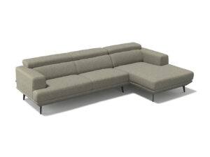 Bristol – Zetelcombinatie met longchair (rechts) – Cayenne 55 Green