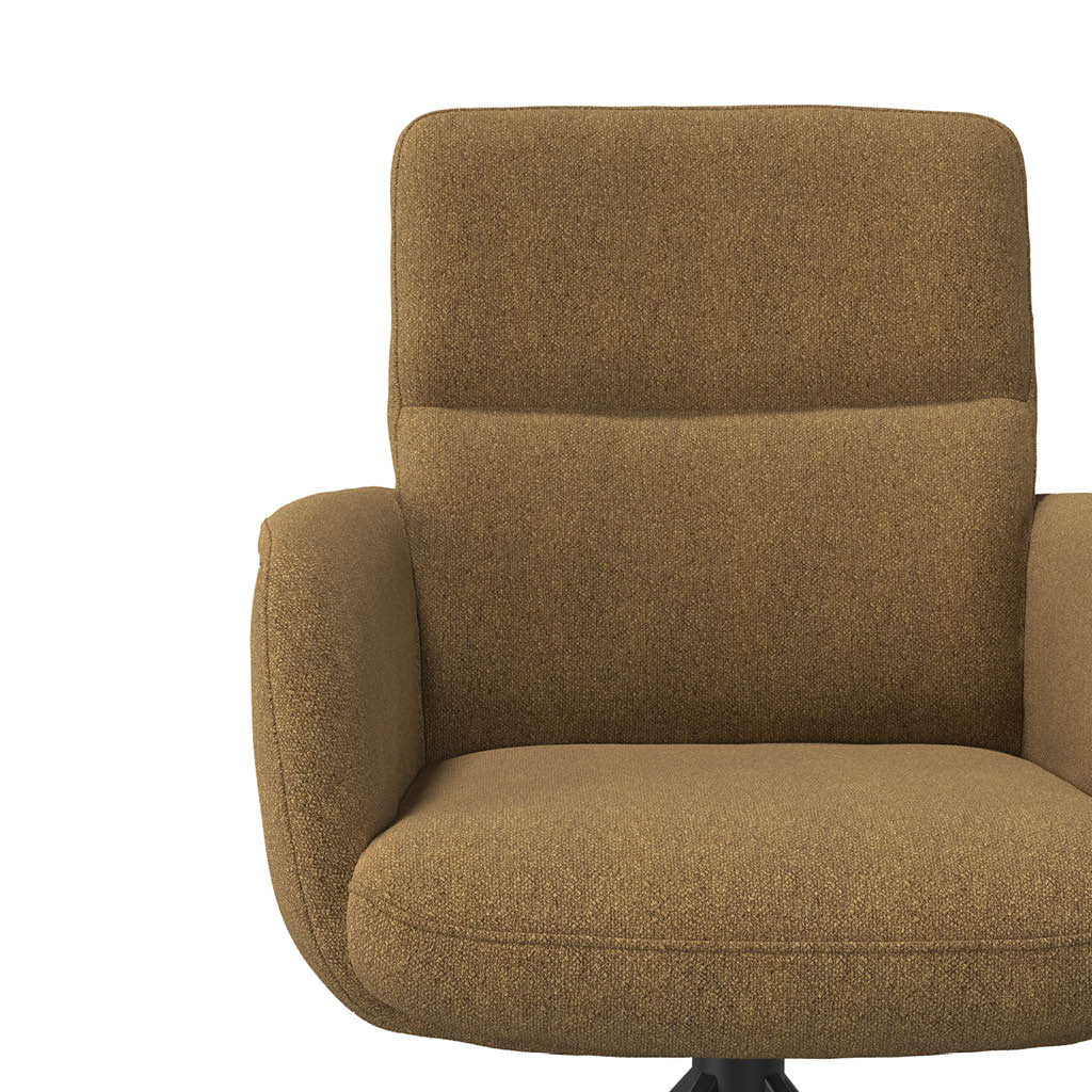Toby – Eetkamerstoel – Glory 16 Caramel (black) - Afbeelding 7