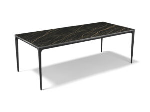 Yari – Eetkamertafel keramisch – zwart / Matt Black MXC402 – 220
