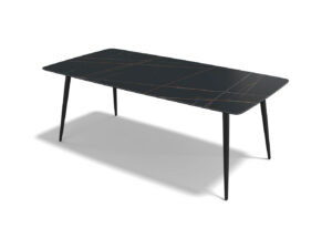 Classic – Eetkamertafel keramisch – Black / Nero Artistique MXC344 – 200