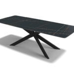 Spider – Eetkamertafel keramisch – Black / Nero Artistique MXC344 – 240