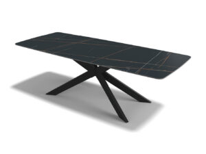 Spider – Eetkamertafel keramisch – Black / Nero Artistique MXC344 – 240