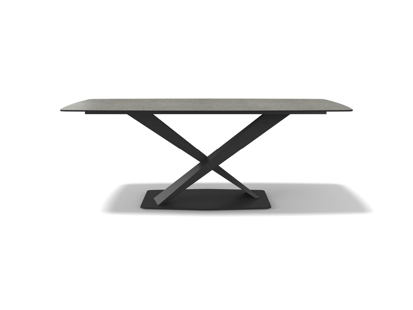 Victory – Eetkamertafel keramisch – Black / Silver Shalestone MXH9307 – 200 - Afbeelding 2