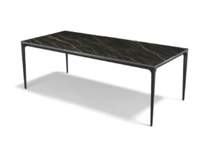Yari – Eetkamertafel keramisch – zwart / Matt Black MXC402 – 220