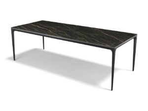Yari – Eetkamertafel keramisch – zwart / Matt Black MXC402 – 240