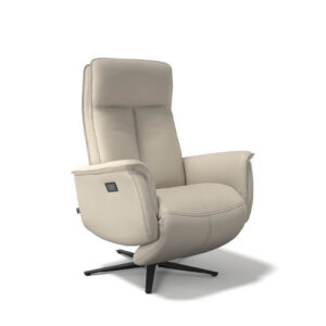 Pandora “Small” – Relaxzetel 4-motorig – Leder B971 (incl batterij)