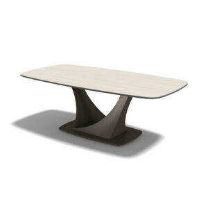 Naru – Salontafel keramisch – Espresso / Travertine Look MXC131