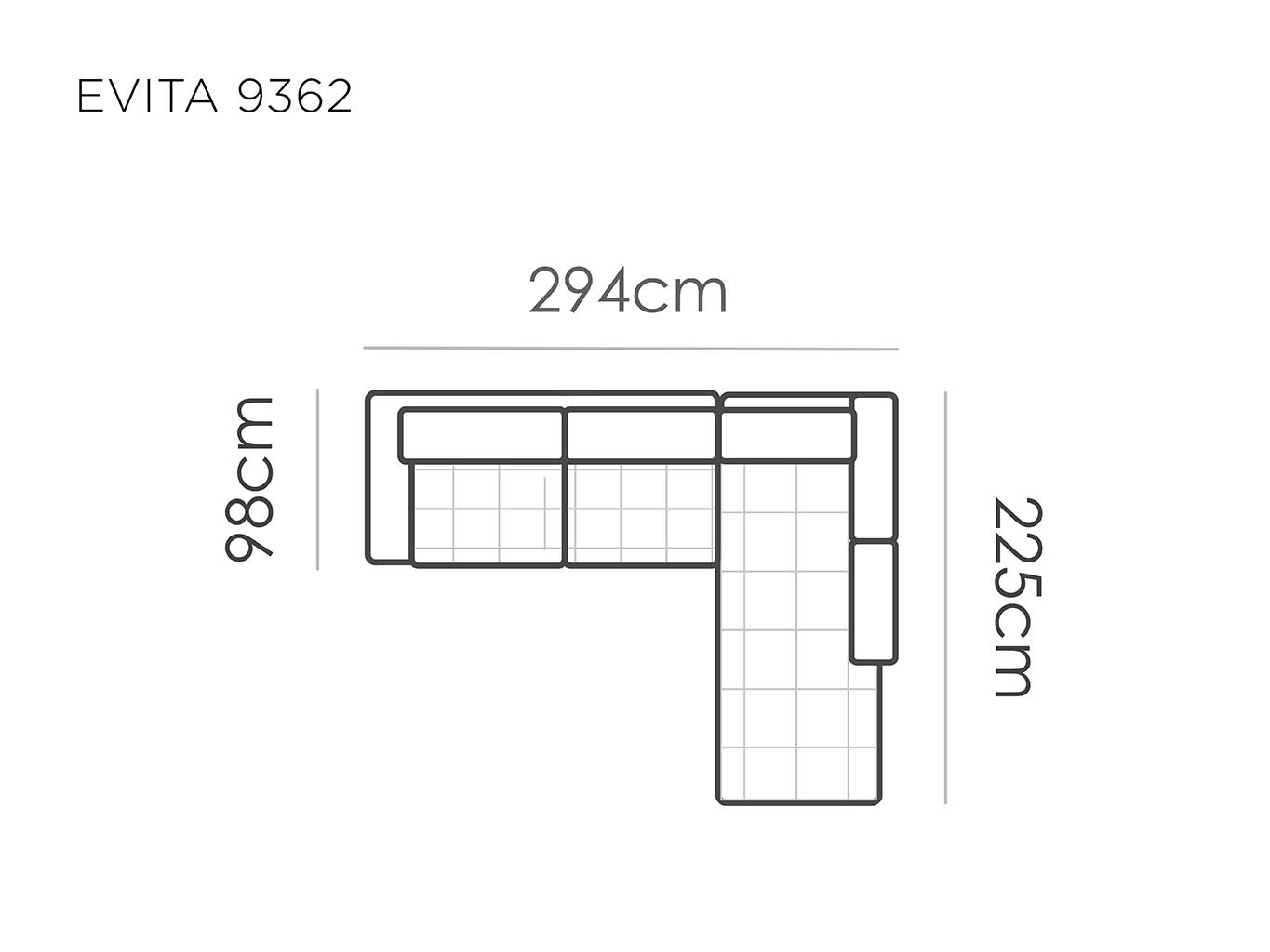 Evita - Hoekcombinatie (rechts) - Friday 451 - Afbeelding 6